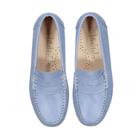 Ladida Shoes Blue Penny Loafer