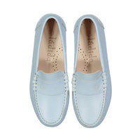 Ladida Shoes Light Blue Croc Loafer