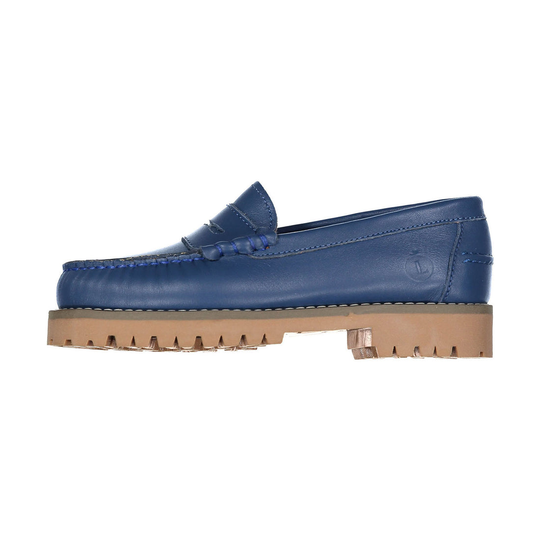 Ladida Shoes Royal Blue Chunky Loafer