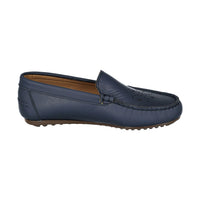Ladida Shoes Navy Eyelet Design Loafers