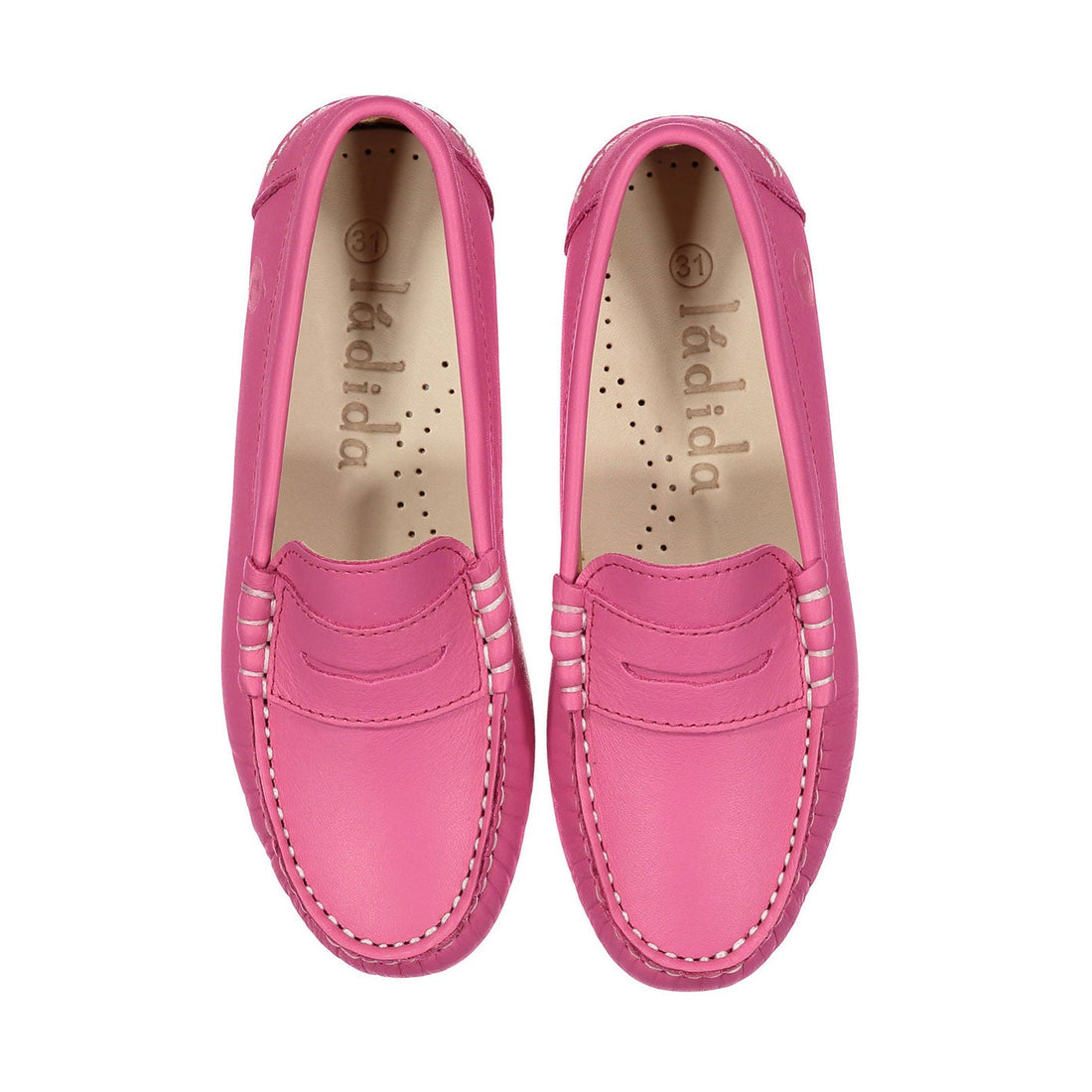 Ladida Shoes Magenta Penny Loafer