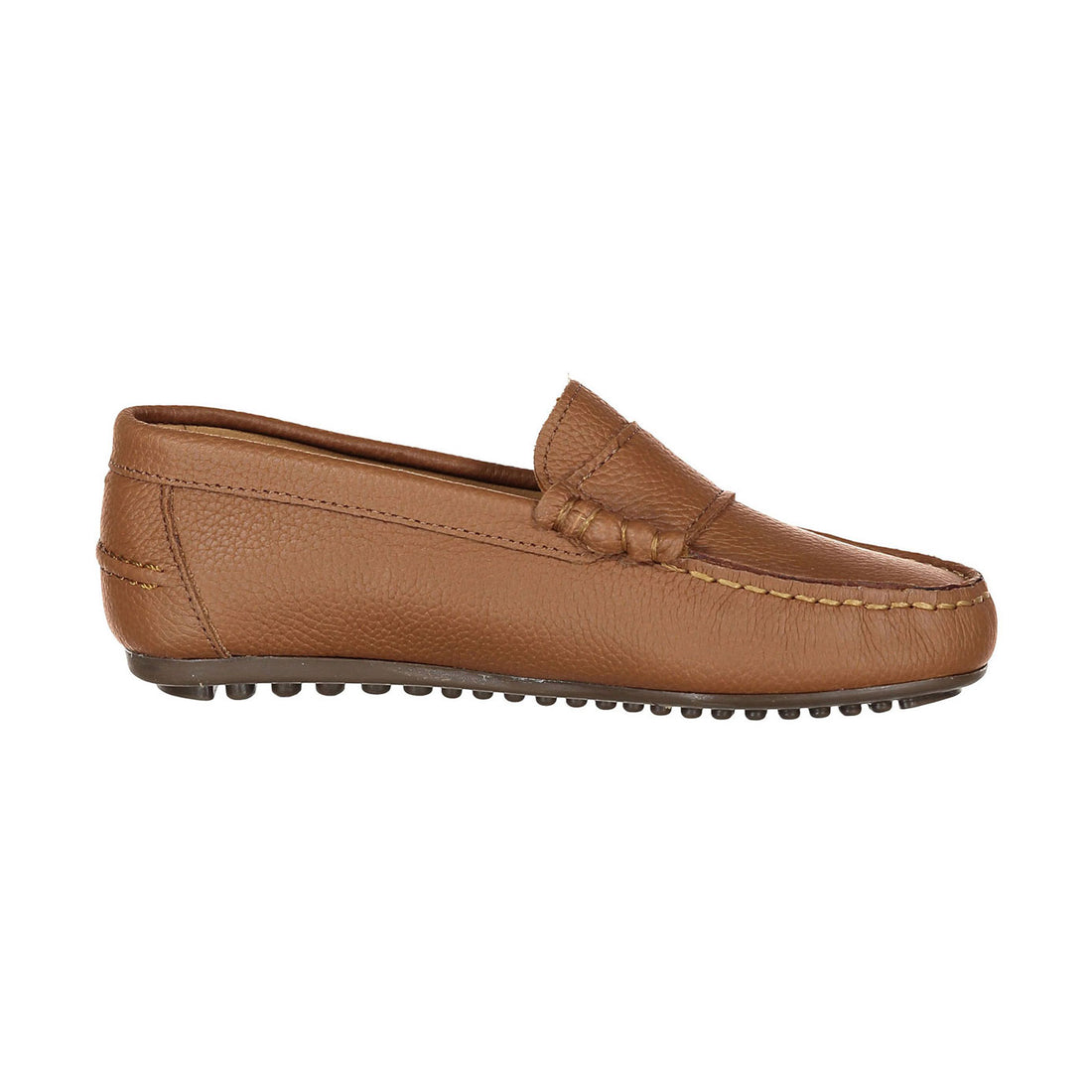 Ladida Shoes Luggage Brown Croc Loafer