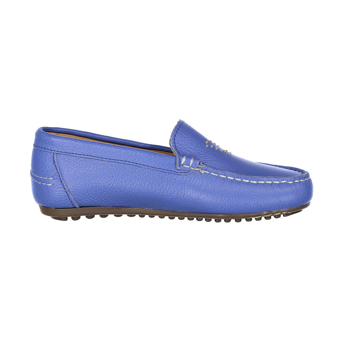 Ladida Shoes Ocean Blue Bird Studded Loafer