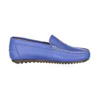 Ladida Shoes Ocean Blue Bird Studded Loafer