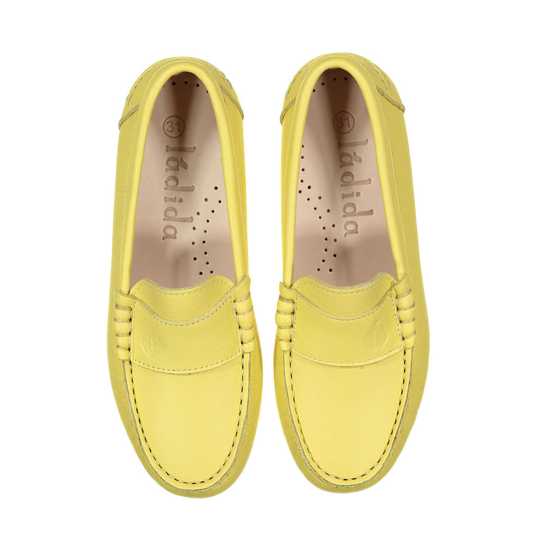 Ladida Shoes Yellow Loafer