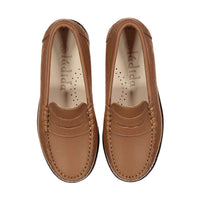 Ladida Shoes Luggage Brown Chunky Loafer