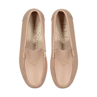 Ladida Shoes Pale Pink Bird Studded Loafer