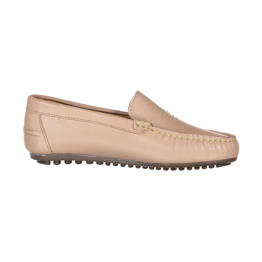 Ladida Shoes Pale Pink Bird Studded Loafer