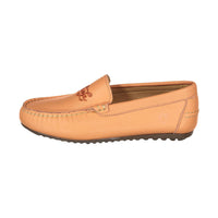 Ladida Shoes Apricot Logo Embroidered Loafer