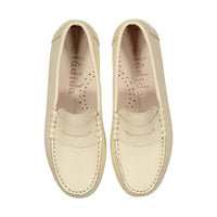 Ladida Shoes Cream Penny Loafer