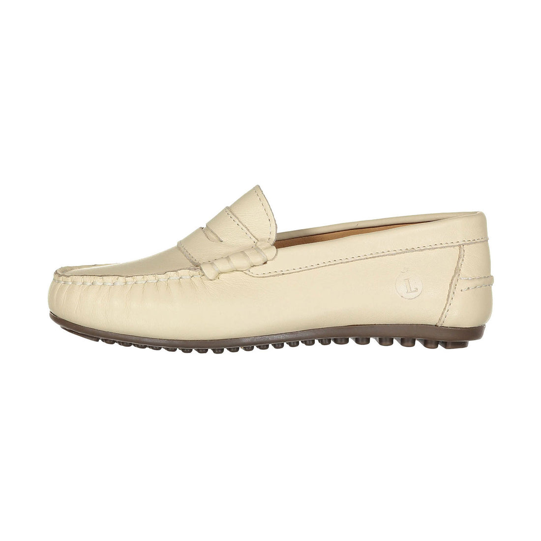 Ladida Shoes Cream Penny Loafer