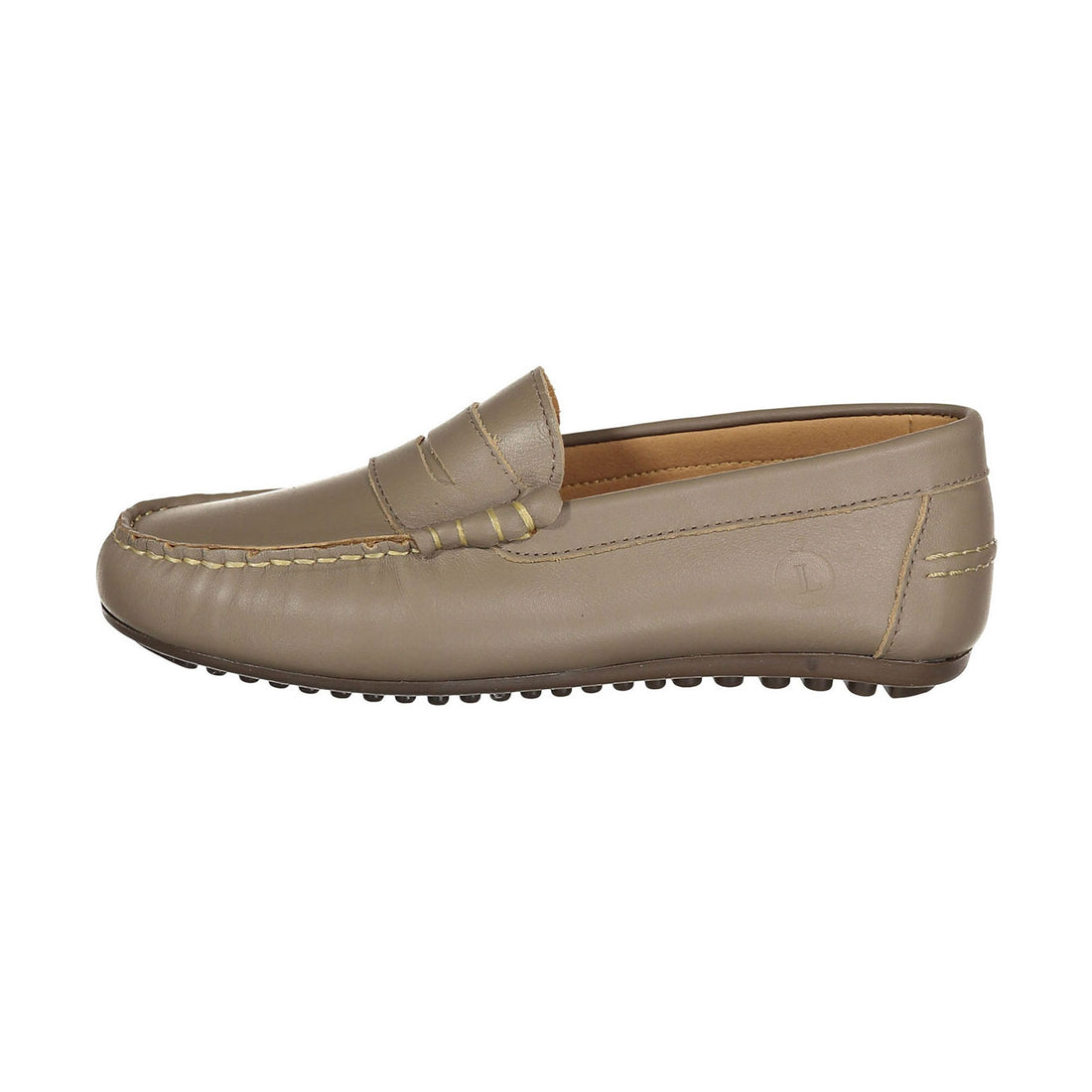Ladida Shoes Taupe Penny Loafer