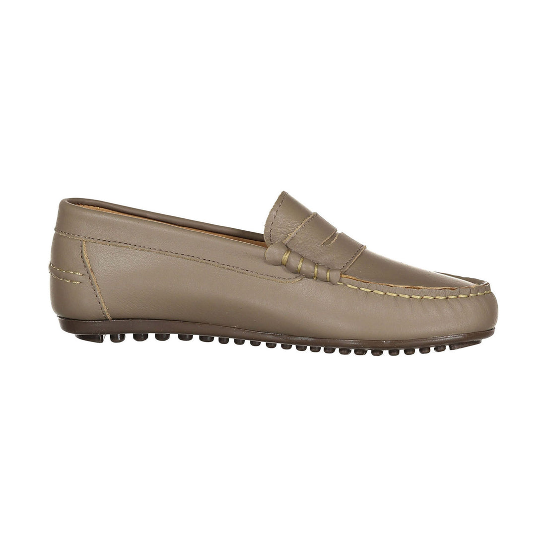 Ladida Shoes Taupe Penny Loafer