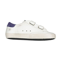 Golden Goose White/Blue Old School Sneaker