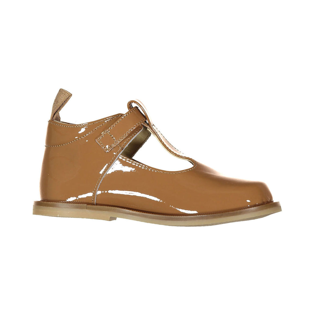 Ladida Shoes Coffee Patent Baby Shoes