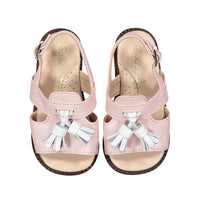 Papanatas Pale Pink Tassel Baby Sandel