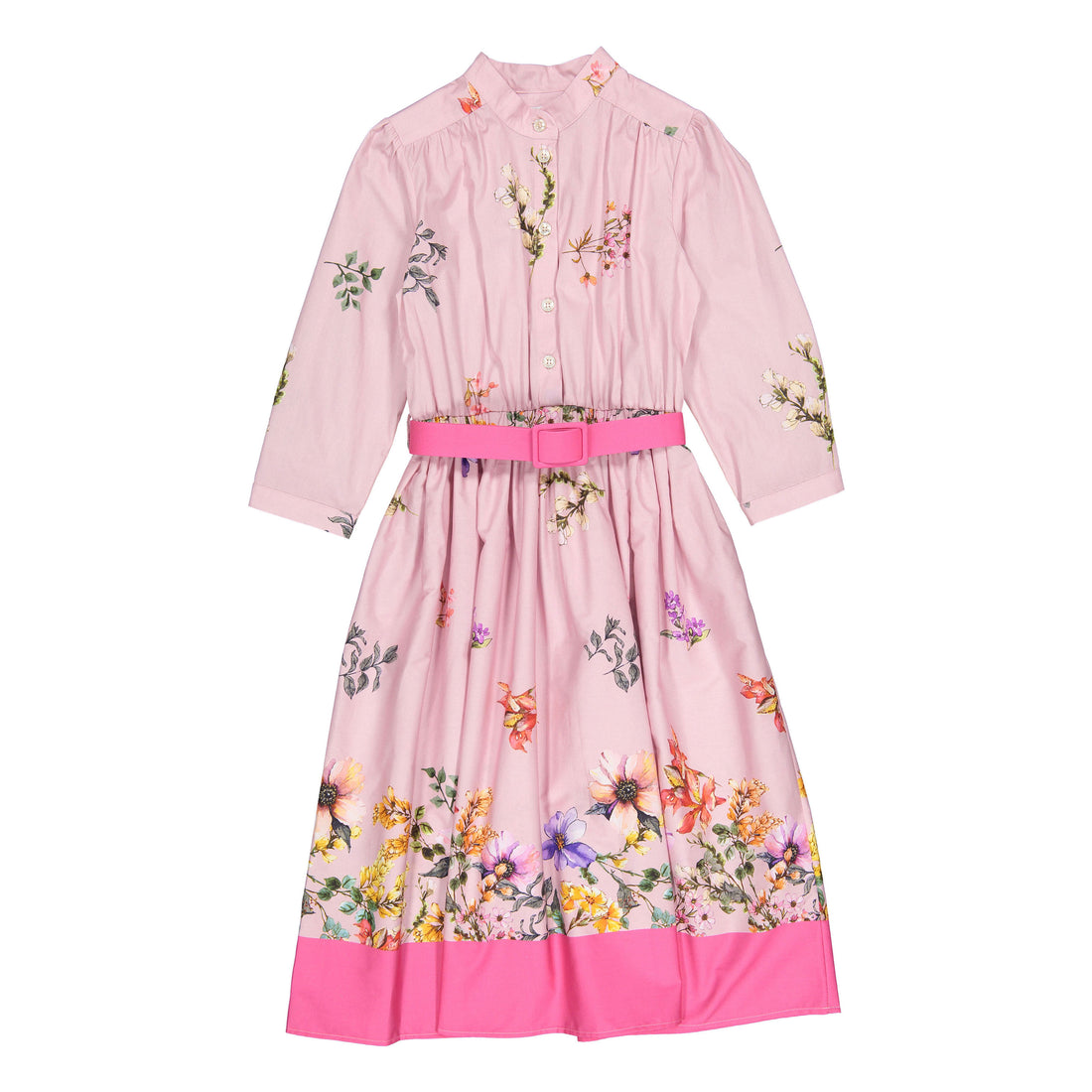 Christina Rohde Light Pink Floral Dress