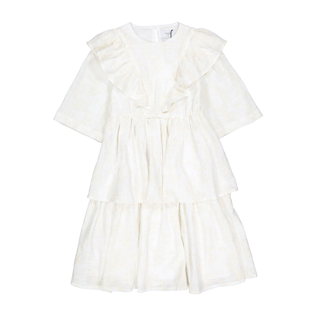 Paade Mode White Ruffle Special Edition Millie Dress