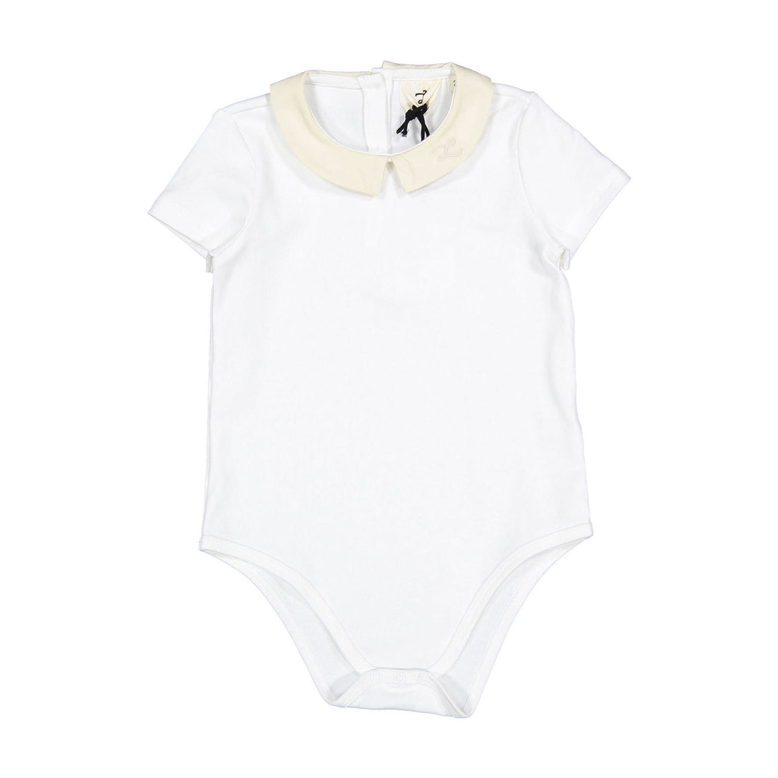 L by Ladida Cream Collar Onesie