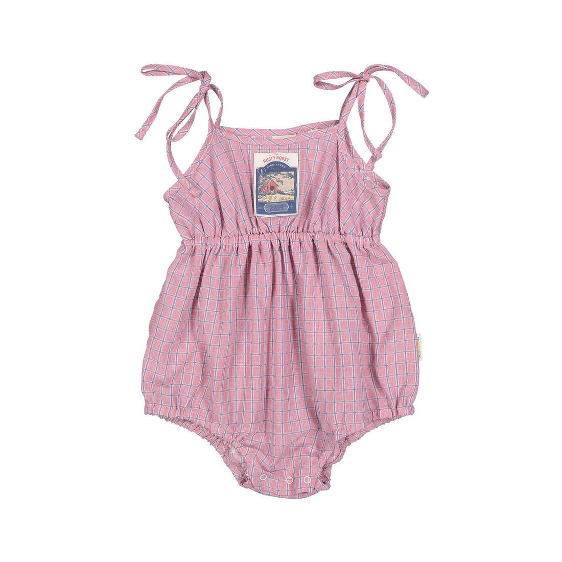 1984 Checked Romper
