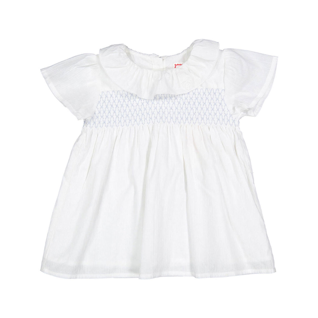 1984 White Embroidered Shirt