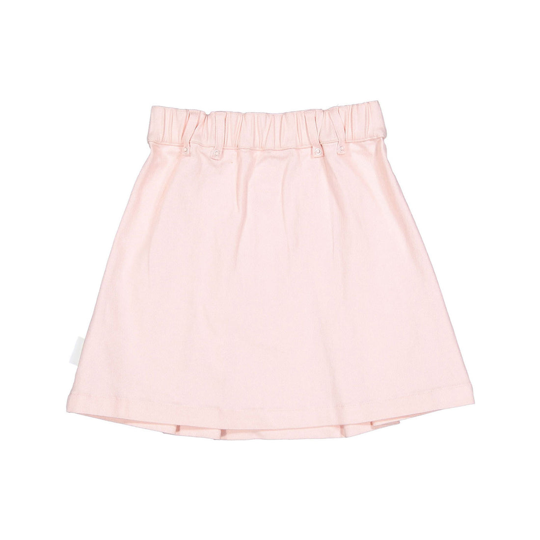 1984 Pink Pleated Denim Skirt