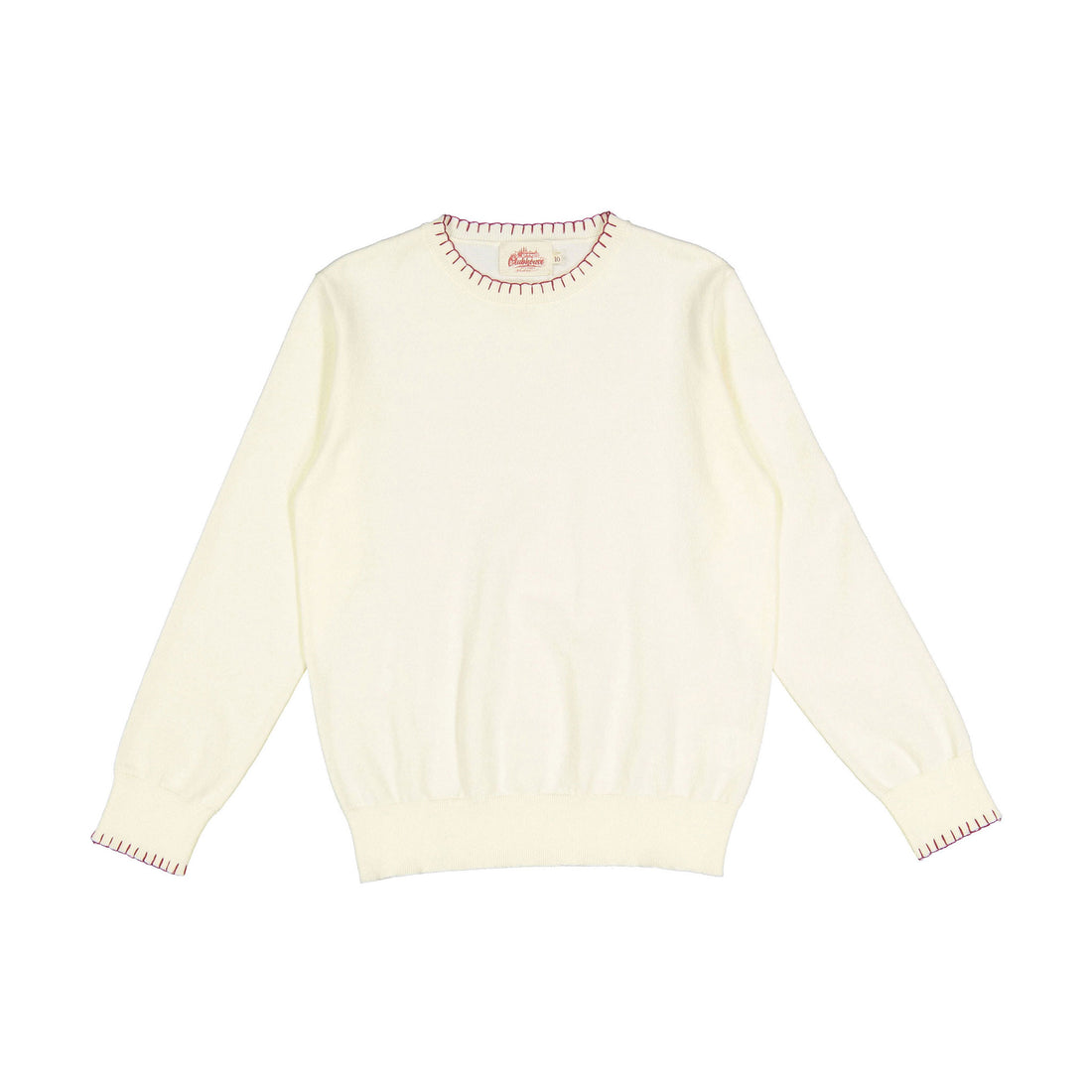 Clubhouse CreamStitch Trim Sweater