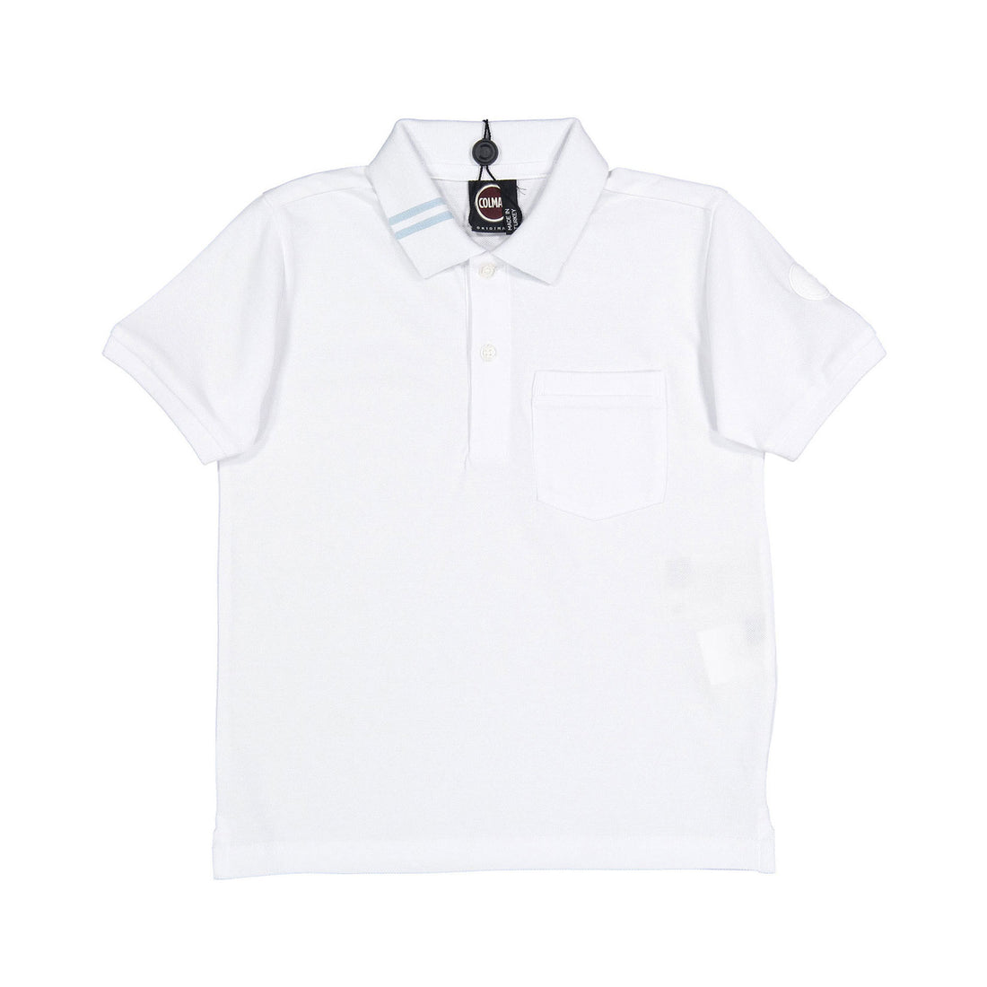 Colmar White Two Tone Collar Polo