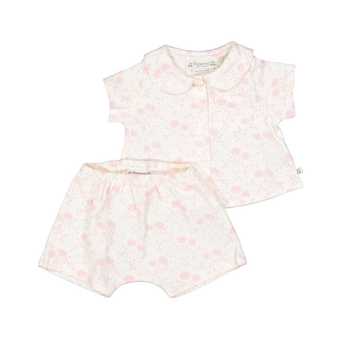 Bonpoint Pale Pink Laelia Baby Outfit