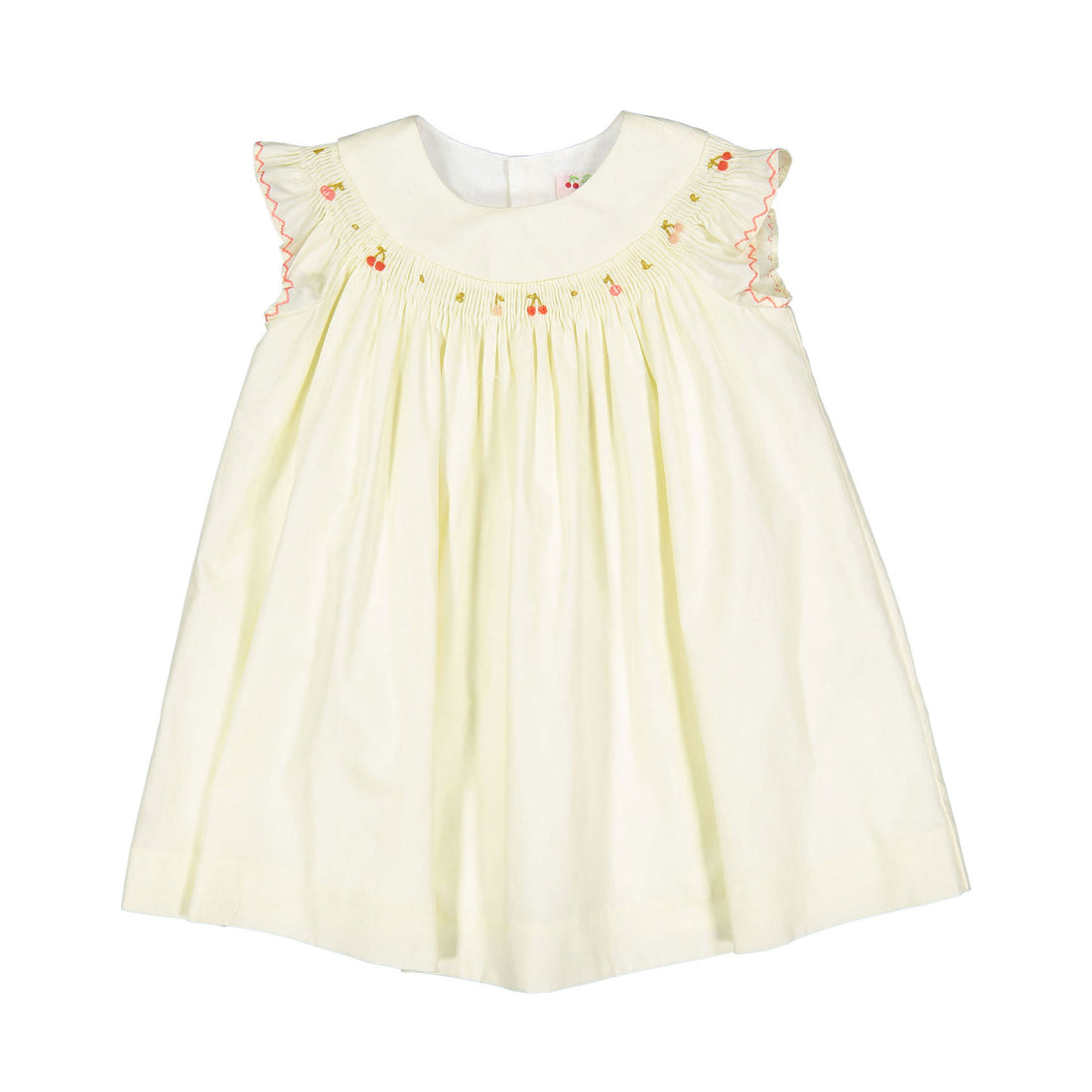 Bonpoint Ecru Amantine Baby Dress
