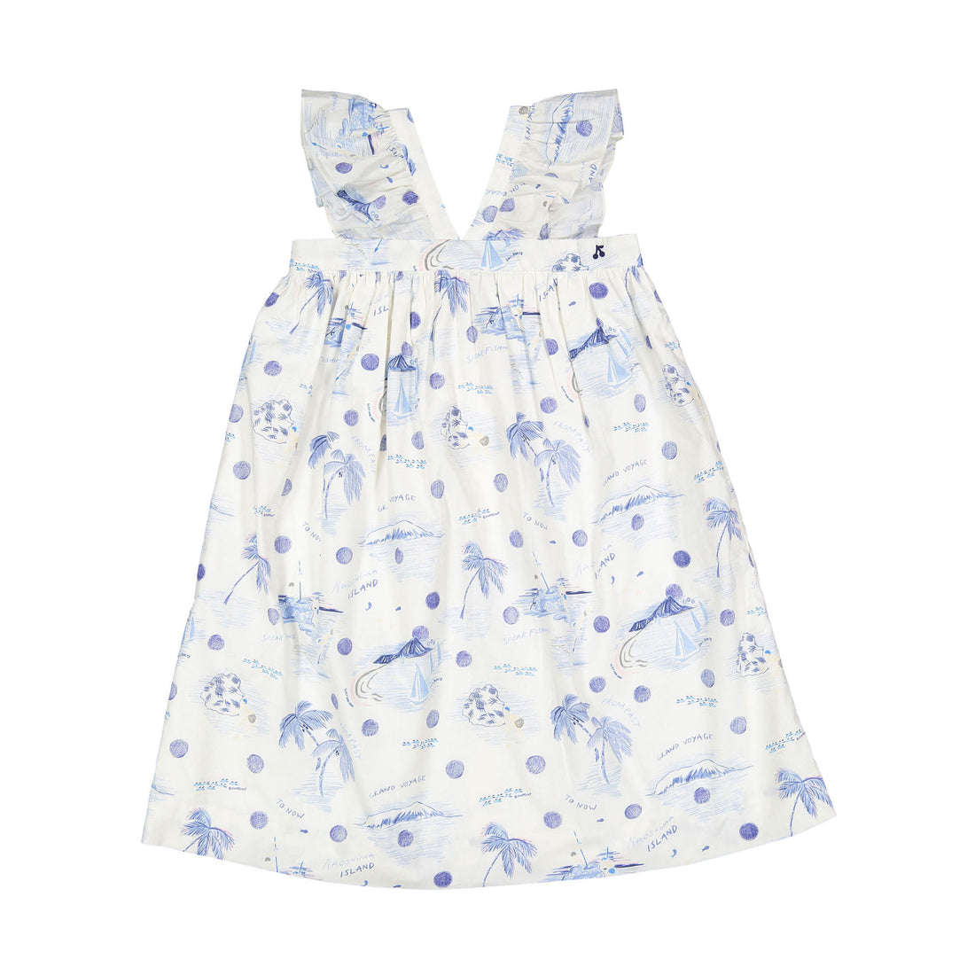 Bonpoint Blue Eleana Dress