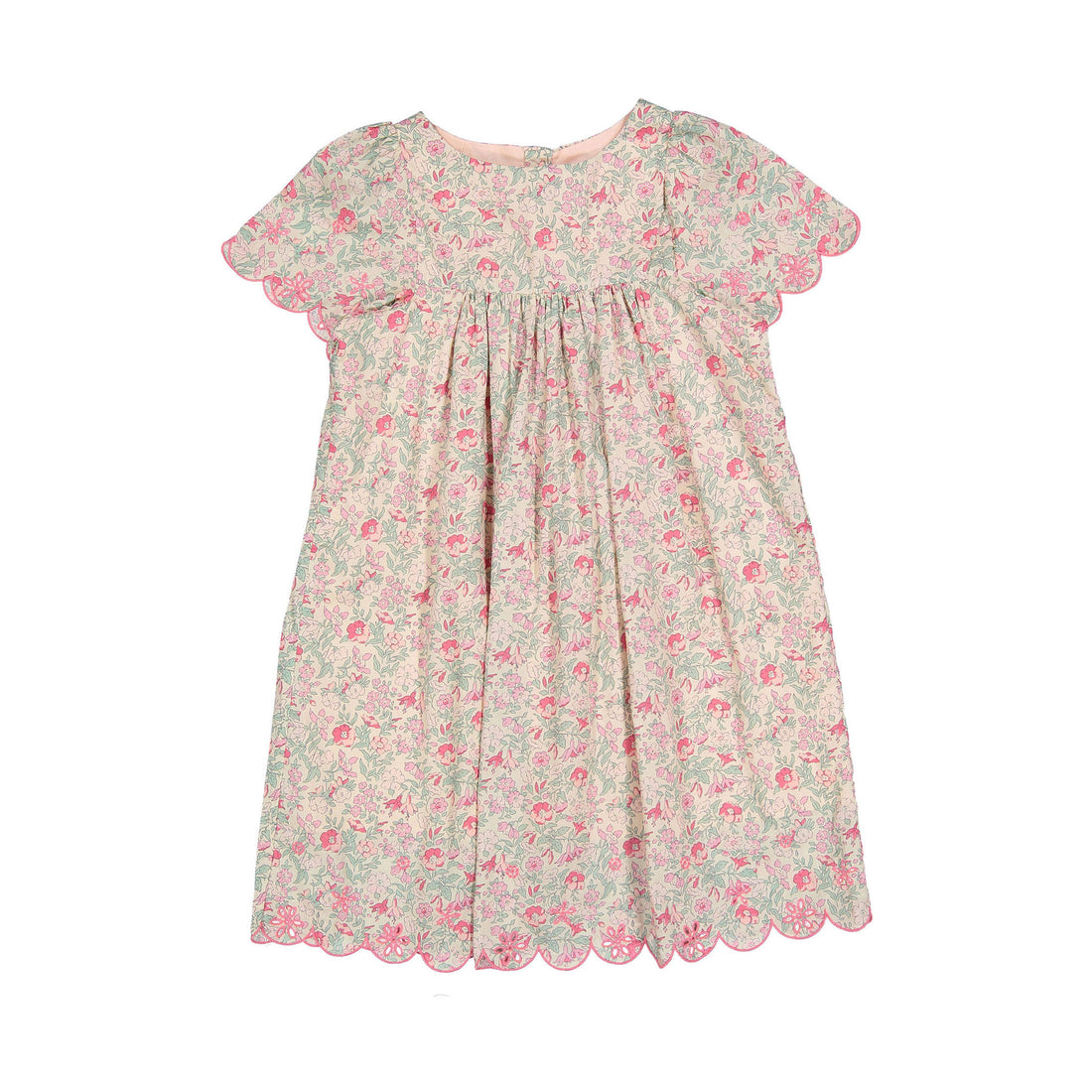 Bonpoint Raspberry Lysiane Dress