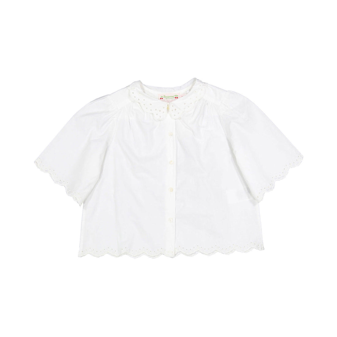 Bonpoint Off White Lizea Blouse