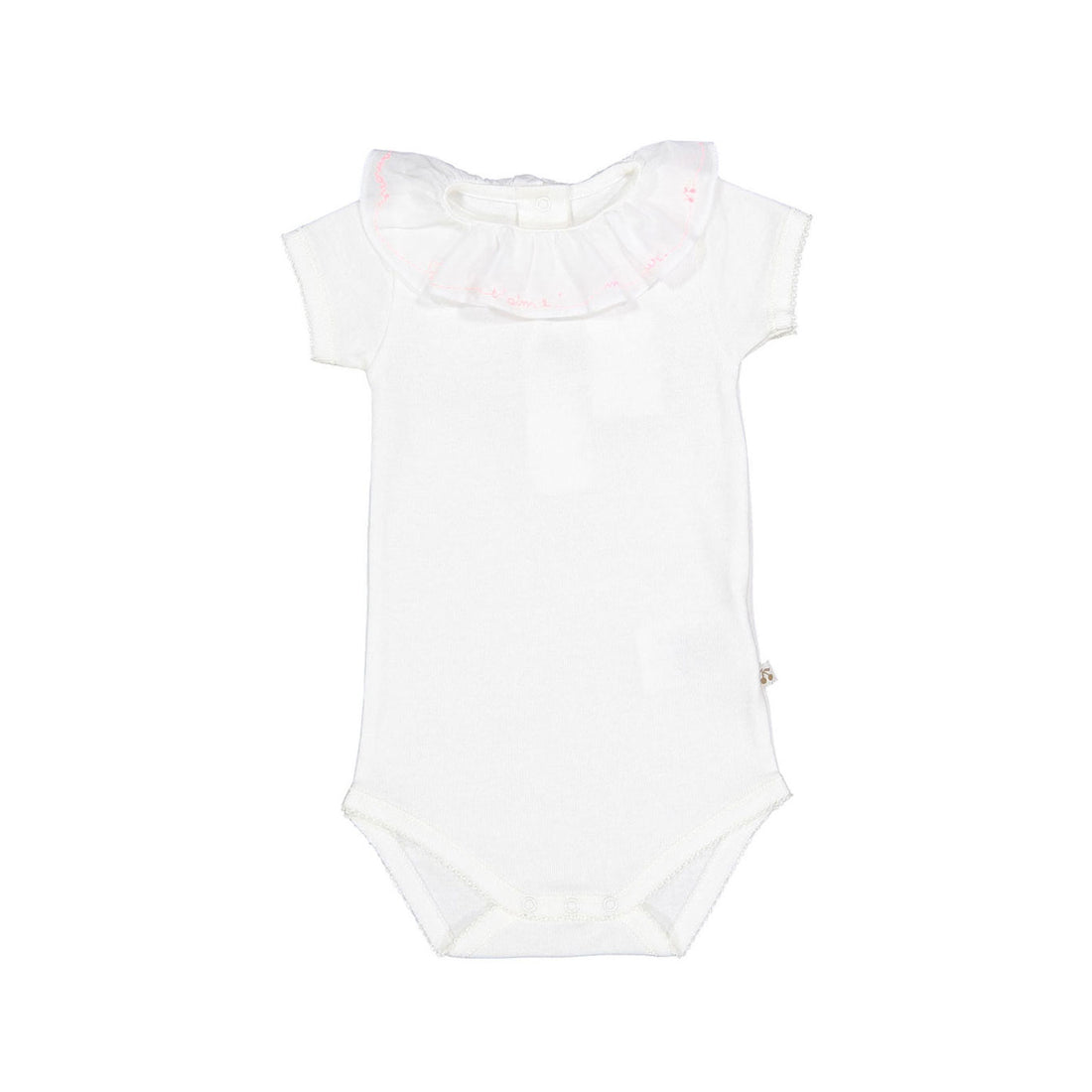 Bonpoint Off White June Bodysuit