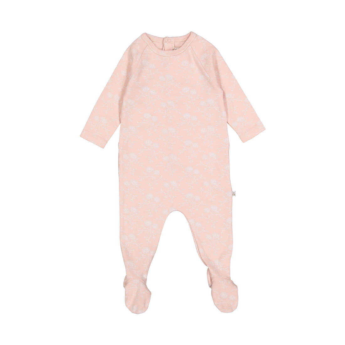 Bonpoint Powder Pink Tif Baby Pajamas