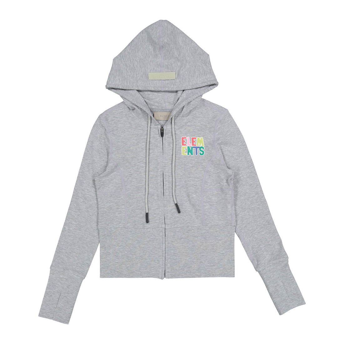 Elements Heather Grey Active Zip Up