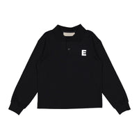 Elements Black E Logo Polo