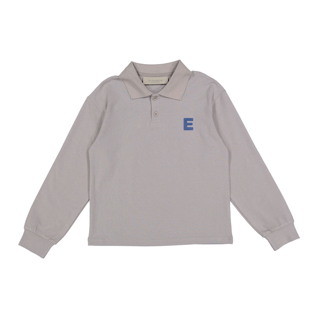 Elements Grey/Slate E Logo Polo