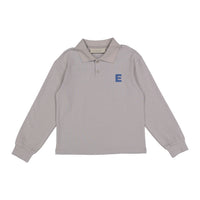 Elements Grey/Slate E Logo Polo