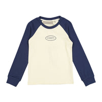 Elements Cream Two Toned Baseball Tee
