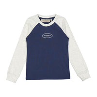 Elements Heather Two Toned Baseball Tee
