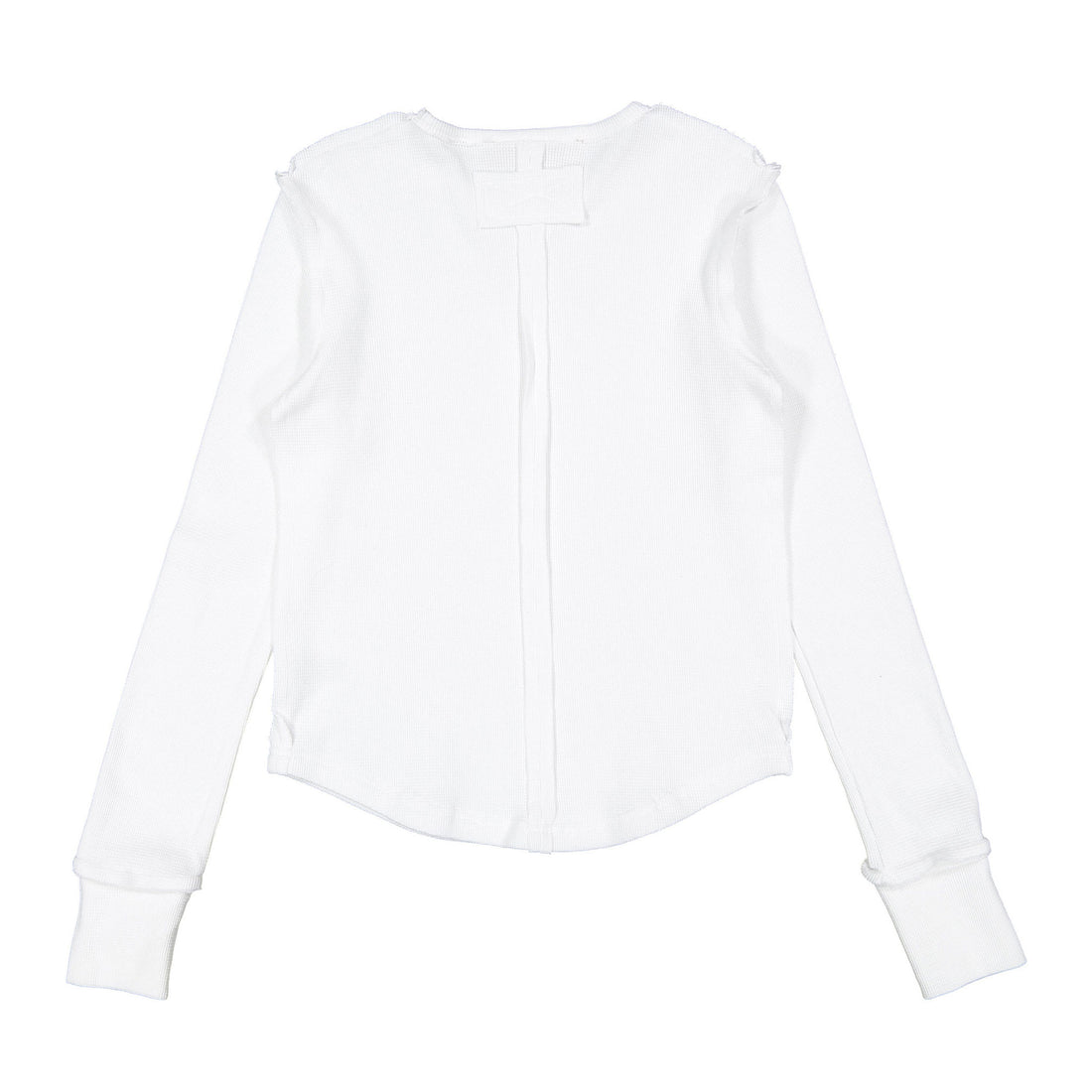 Elements White Seam Waffle Tee