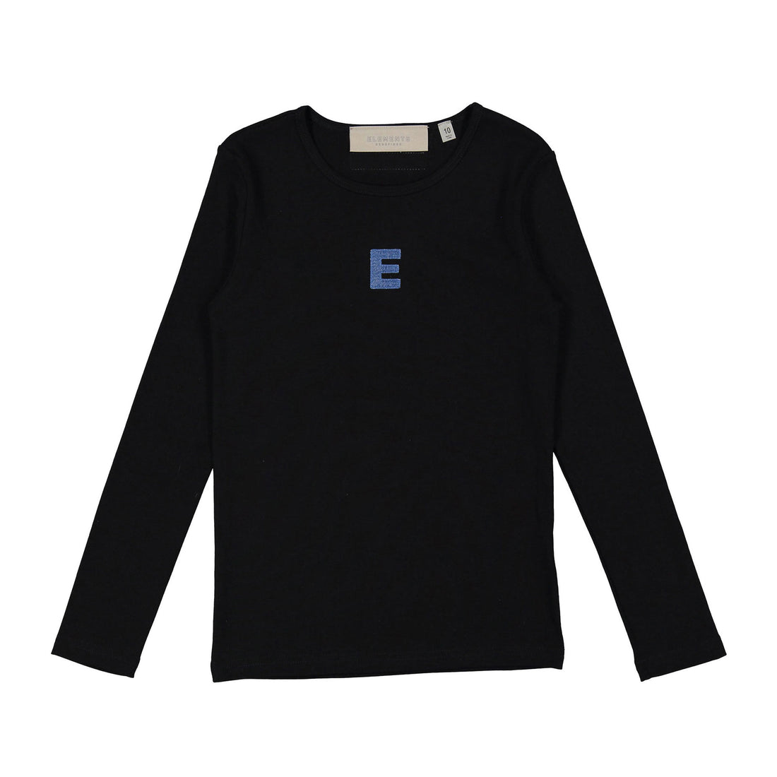 Elements Black Denim E Logo Tee