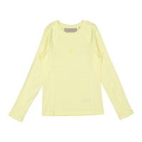 Elements Pale Yellow E Logo Stitch Tee