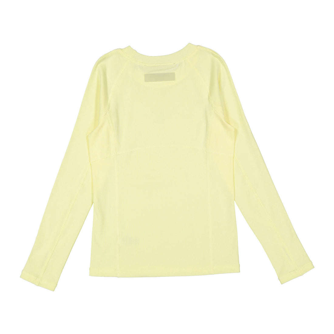 Elements Pale Yellow E Logo Stitch Tee