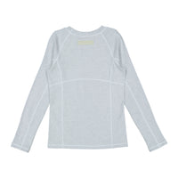 Elements Light Blue Heather E Logo Stitch Tee