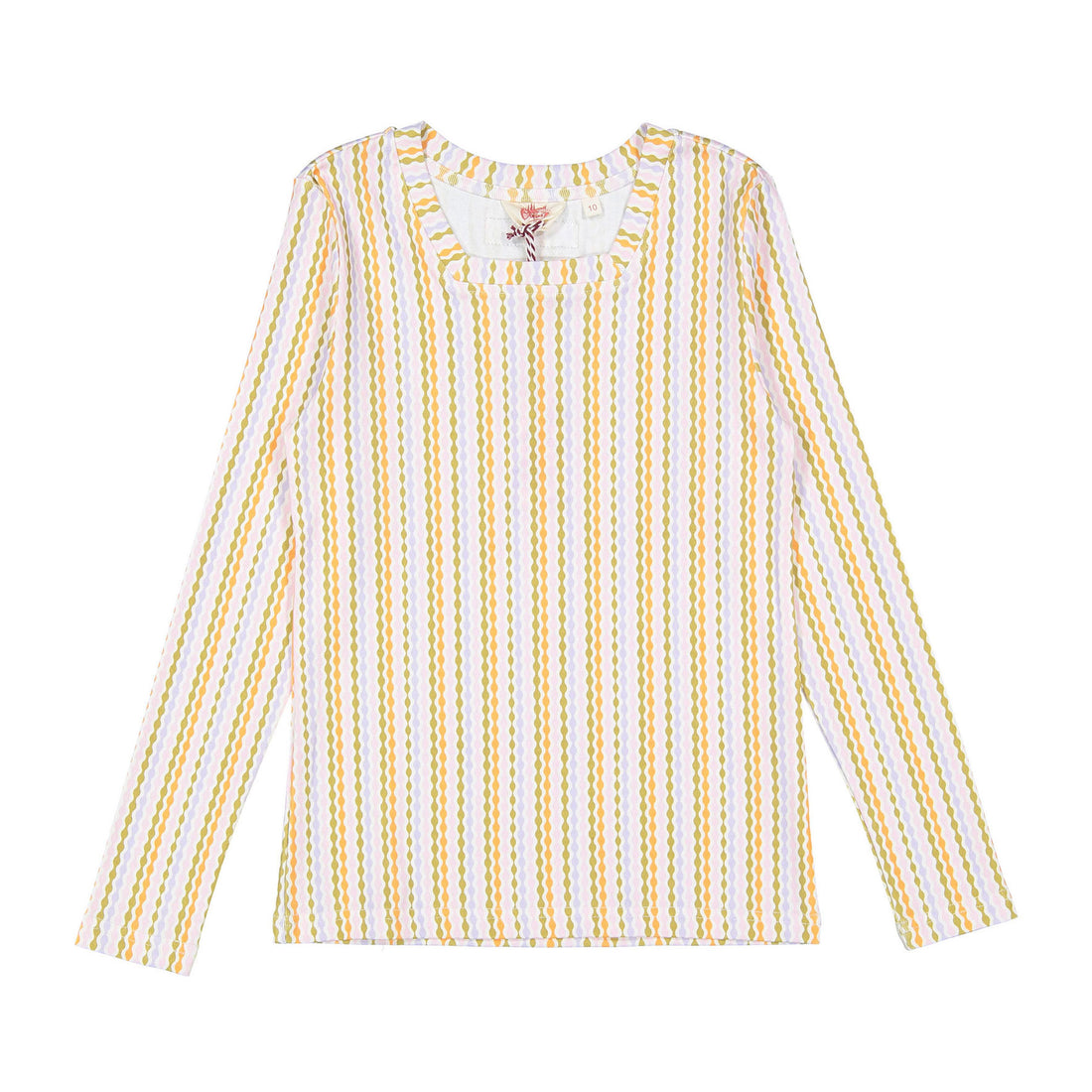 Clubhouse Rippled Striped Tee