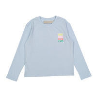 Elements Navy Blue Puff Logo Boxy Tee