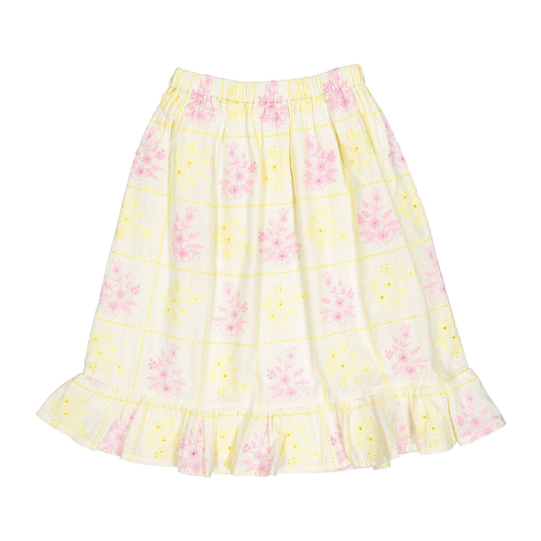 Bebe Organic Patchwork Embroidery Alba Special Skirt