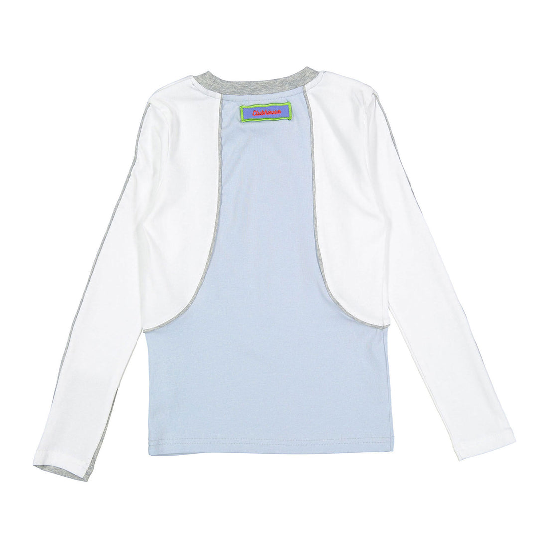 Clubhouse Light Blue Blocked Tee